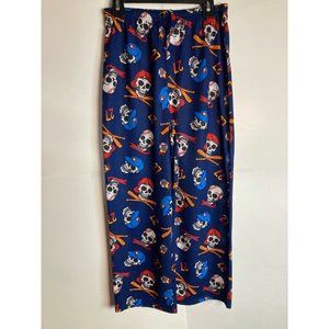 Up-Late Skull/ Bats Boys size 10/12 Pajama/ Lounge